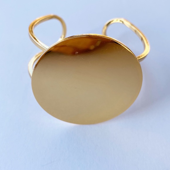 Argento Vivo Station Disk Cuff - Picture 6 of 8